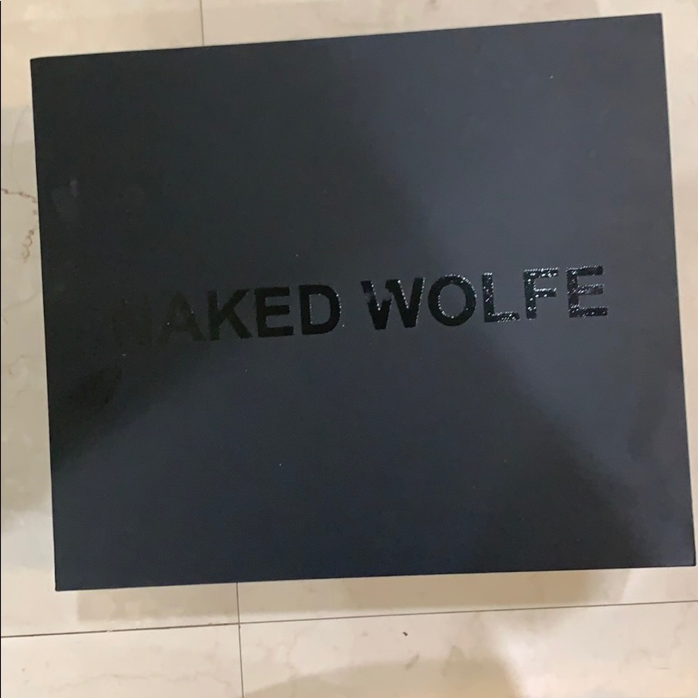 Naked wolfe platform sneakers brand new